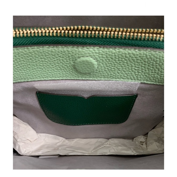 NWT Kate Spade ♠️ KNOTT Medium Colorblock Soft Pebble Leather Handbag - Picture 9 of 13